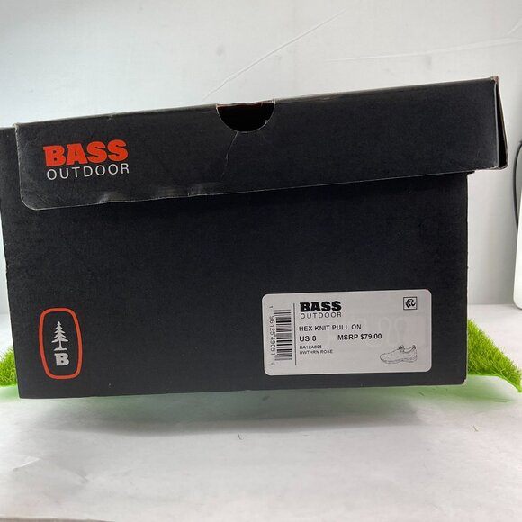 Bass Outdoor Hex Knit Pull-On Womens Sneakers 8M Textured Textile Upper Lightwei - Picture 11 of 11